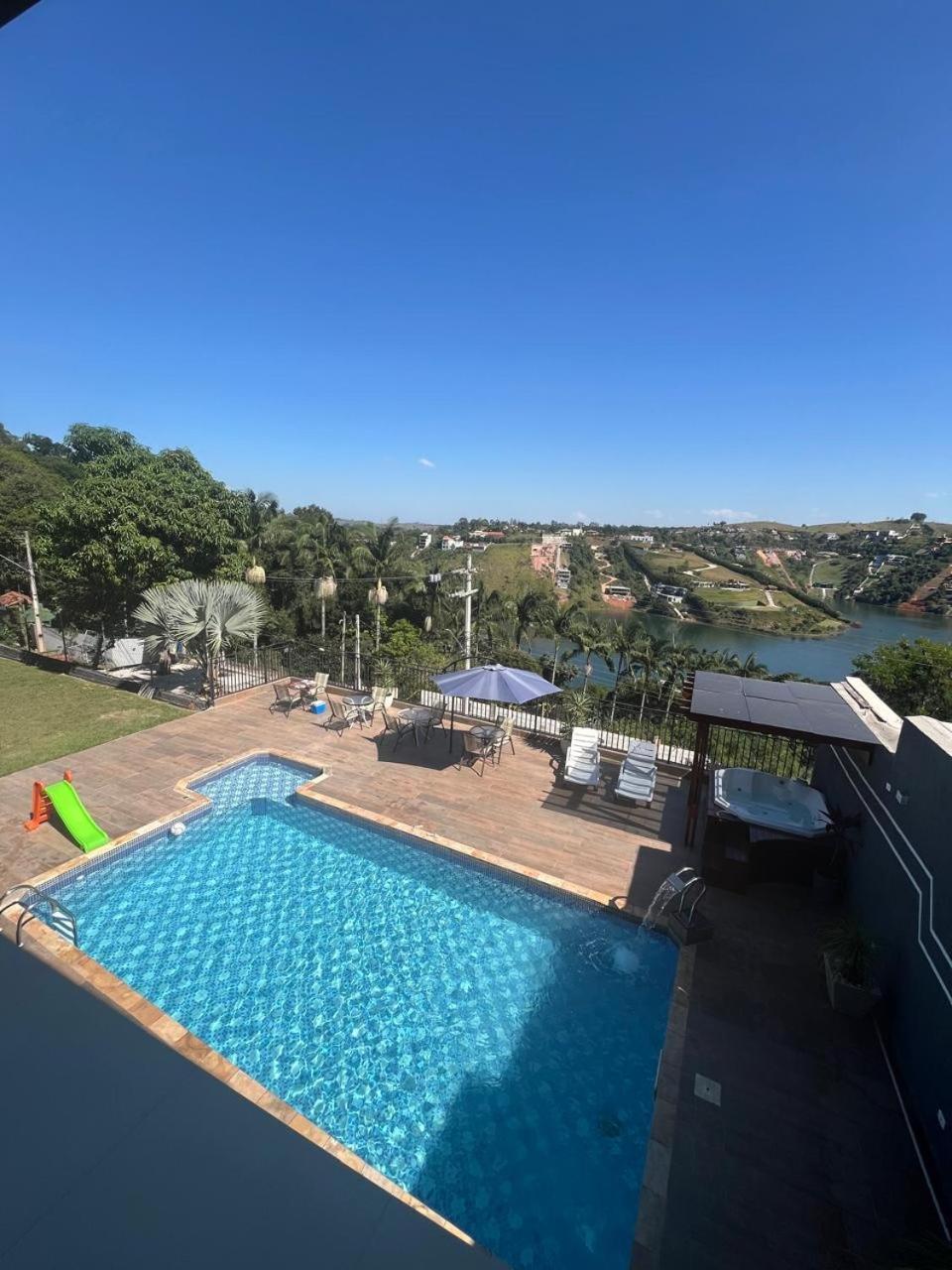 Chacara Gama Em Condominio Igarata-Sp - Jacuzzi Com Hidromassagem, Piscina E Sauna Kültér fotó